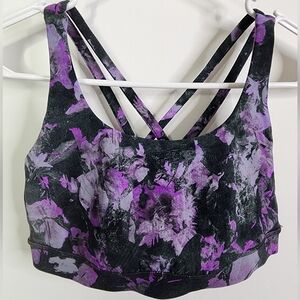 Energy Bra Size 6, Medium Support, B–C Cup, Floral Shift Multi